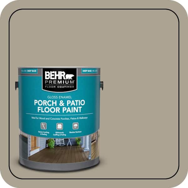 1 gal. #PFC-37 Putty Beige Gloss Enamel Interior/Exterior Porch and Patio Floor Paint
