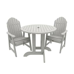 The Sequoia Professional Commercial Grade 3 -Pieces Muskoka Adirondack Bistro Dining Set with 36 in. Table