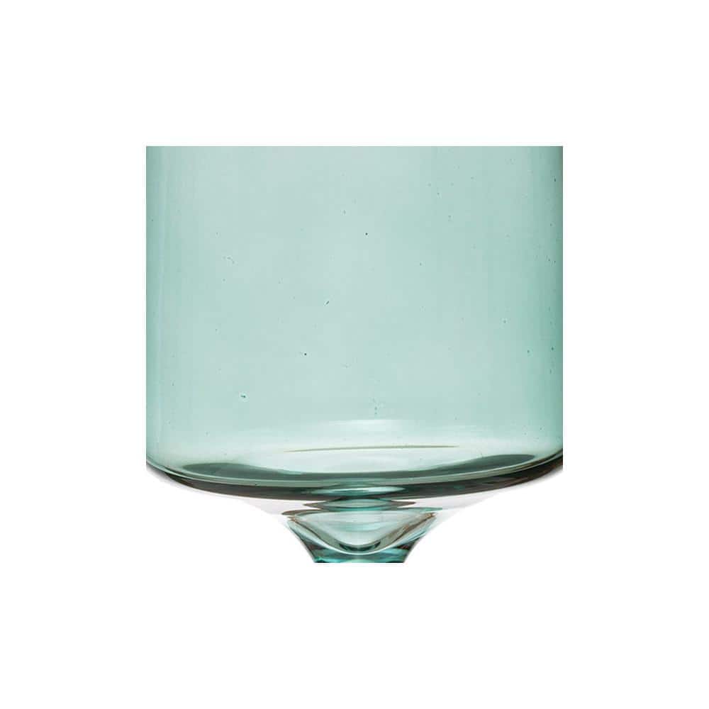 Creative Co-Op Multicolor Stemmed Wine Glass Set