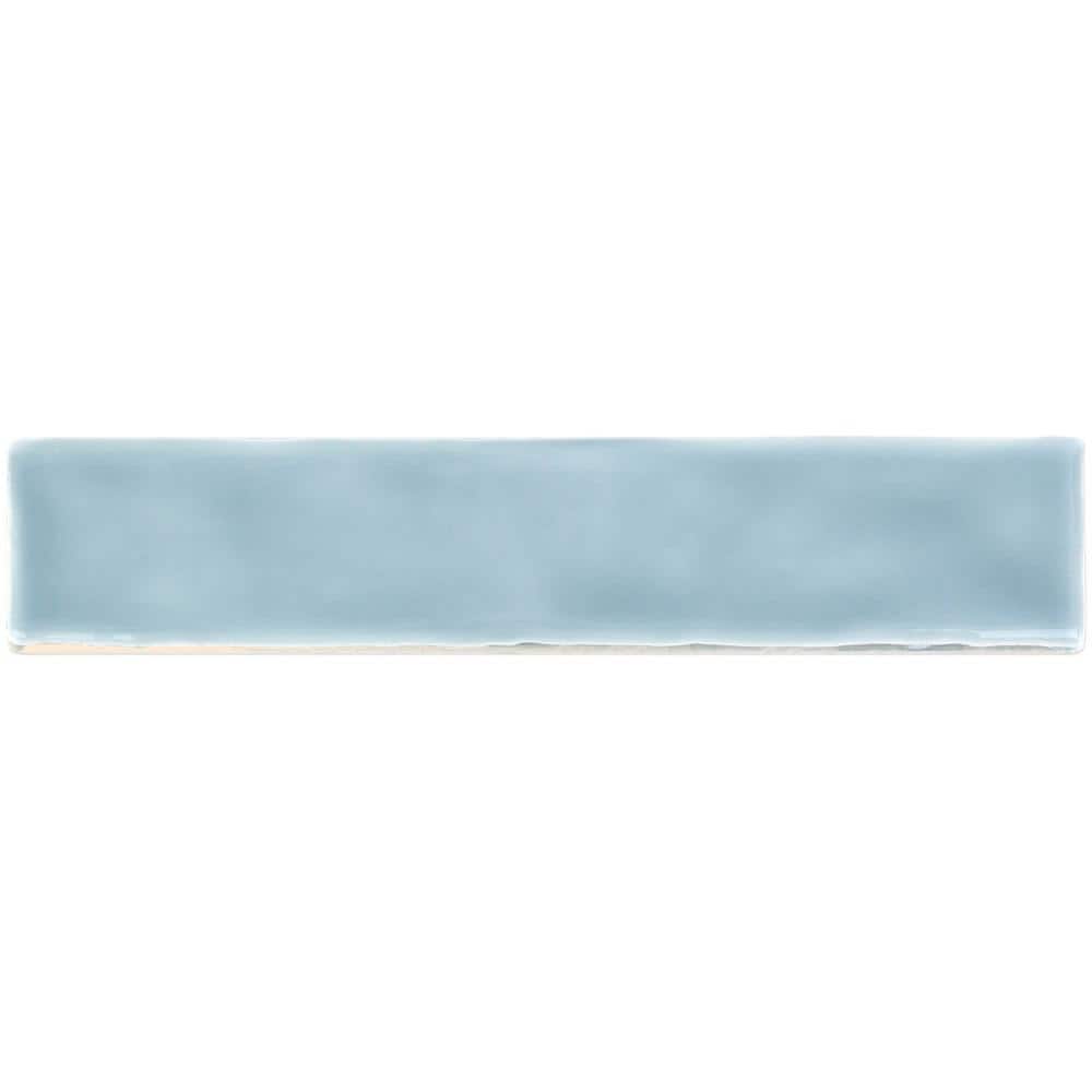 Brookline Light Blue 2" x 10" Polished Ceramic Subway Wall Tile