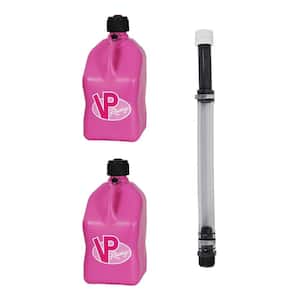 5 Gal. Motorsport Racing Utility Jug (2-Pack) Plus 14 in. Hose Kit