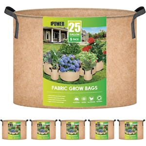 34/15 Gallon Garden Bag - Reuseable Heavy Duty Gardening Bags