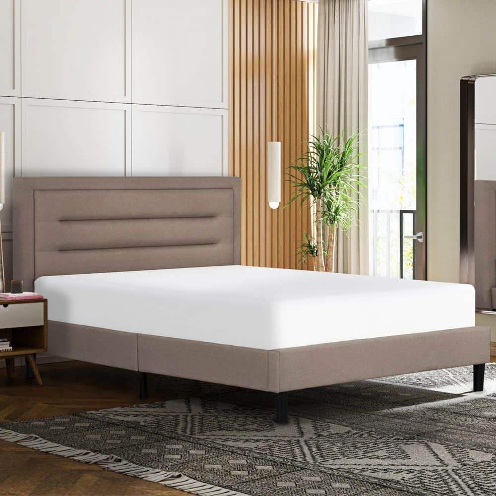 PRIMO INTERNATIONAL Divine Queen Medium Gel Foam 8 in. Bed in a