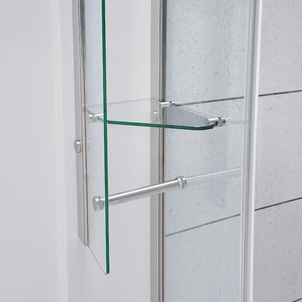 Glacier Bay Glamour 34 in. x 76.40 in. Corner Drain Corner Shower