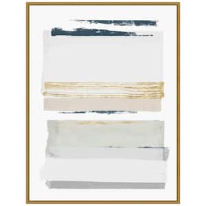 "Boulevard II" by PI Studio 1-Piece Floater Frame Canvas Transfer Abstract Art Print 30 in. x 23 in.