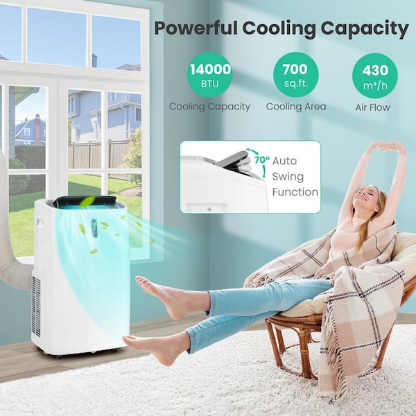 Reviews for Gymax 8,700 (DOE) BTU Portable Air Conditioner