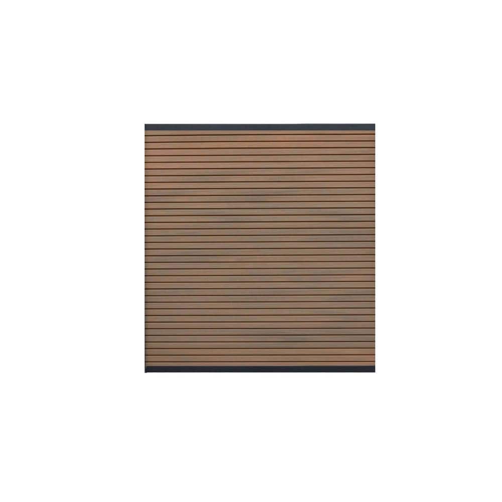 6 ft. x 6 ft. Riviera Composite Fence Panel Teak price history on PriceWatchPro