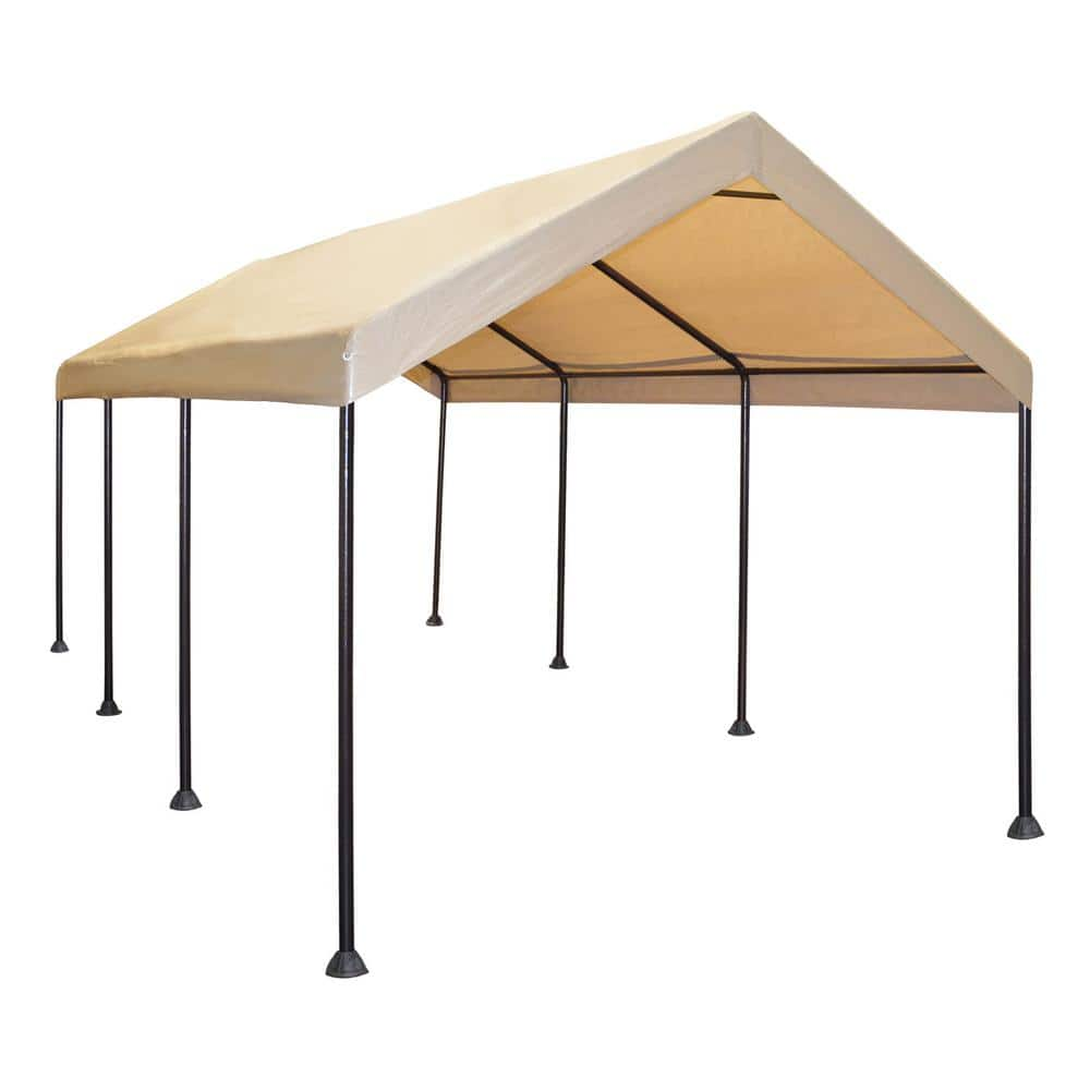 UPC 689215382028 product image for Caravan Sports 10 ft. x 20 ft. Mega Domain Carport | upcitemdb.com