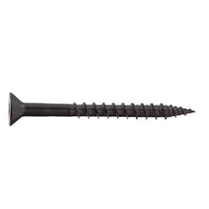 1/4 in x 2-3/4 in. Black 6-Lobe Torx Drive Exterior Flat Head Multi-Material Screw 1 lbs. -Box (38-Piece )