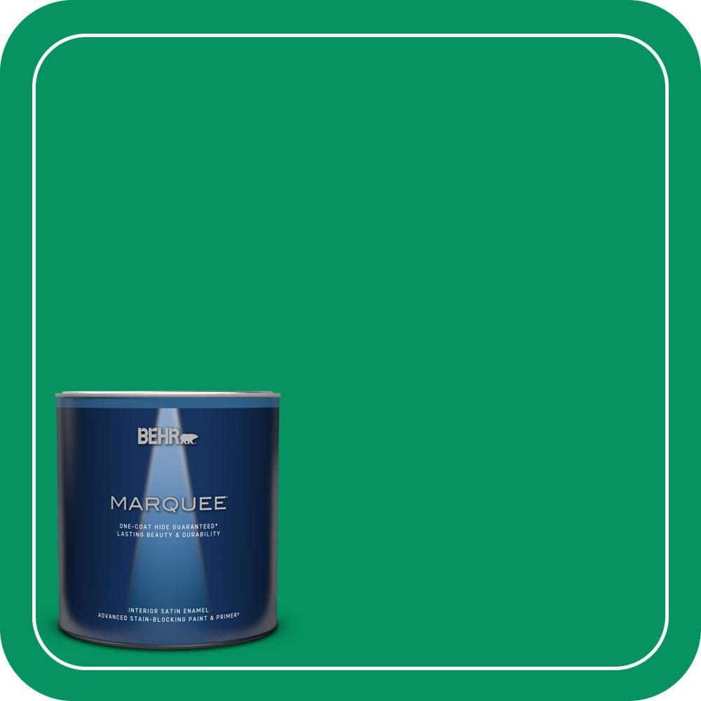 1 qt. #470B-6 Emerald Lake Satin Enamel Interior Paint & Primer price history on PriceWatchPro