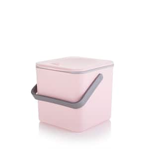1 gal. Pastel Pink Compost Food Caddy