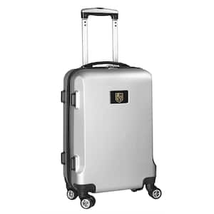 NHL Vegas Golden Knights Silver 21 in. Carry-On Hardcase Spinner Suitcase