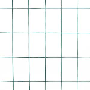 3 ft. x 50 ft. 16-Gauge Green Vinyl Coated Welded Wire Fence with Mesh Size 3 in. x 2 in.