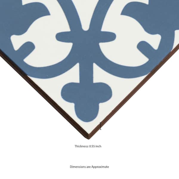 MSI Take Home Tile Sample - Zenzibar 4 in. x 4 in. Matte Porcelain