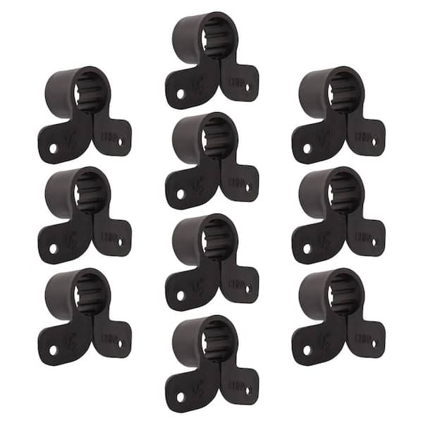 1/2 in. Plastic Insulated Stud Suspension Clamp (10-Pack)