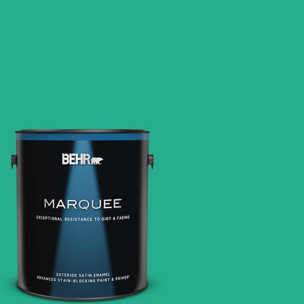 BEHR MARQUEE 1 gal. #P430-5 Enchanted Wells Satin Enamel Exterior Paint & Primer