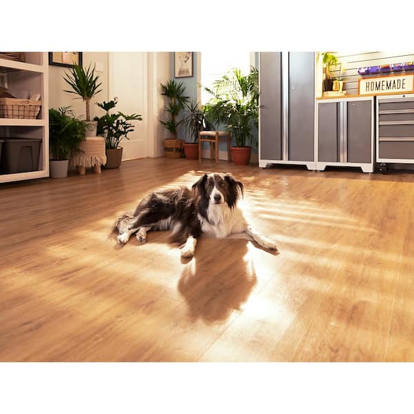 NewAge Products Grey Oak 20 MIL x 8.9 in. W x 46 in. L Click Lock Water  Resistant Luxury Vinyl Plank Flooring (23 sqft/case) 12061 - The Home Depot