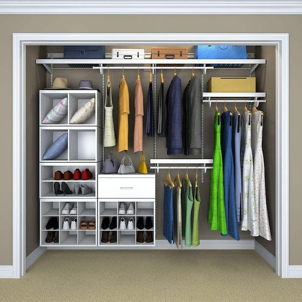 9.80 in. H x 23.60 in. W White Wood Drawer