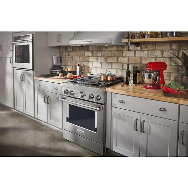 Kitchenaid KitchenAid® 30'' Smart Commercial-Style Gas Range with