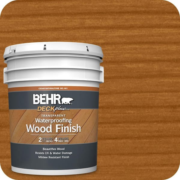 5 gal. Cedar Naturaltone Transparent Waterproofing Exterior Wood Stain