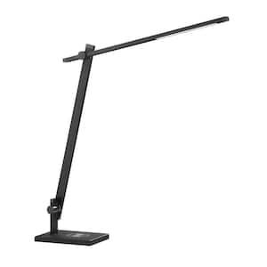AXOIR 20.6 in. Black Dimmable Task and Reading Lamp