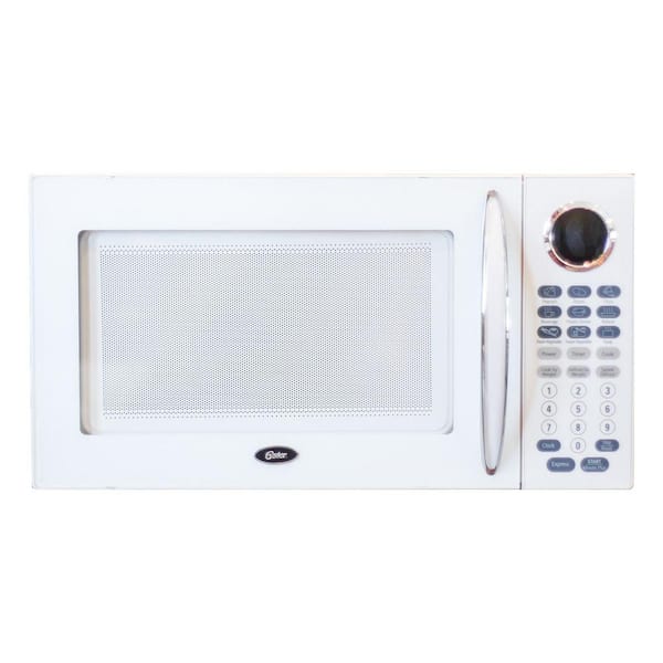 Oster 1.1 cu. ft. 1000-Watt Countertop Microwave in White