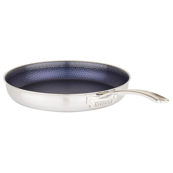 Hybrid Plus 3-Ply Stainless Steel 12 in. Nonstick Fry Pan