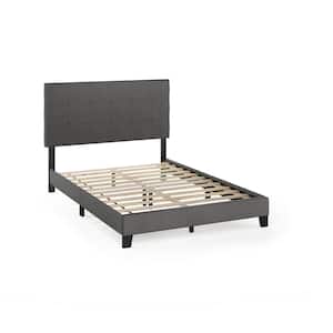 Laval Stone Full Button Tufted Bed Frame
