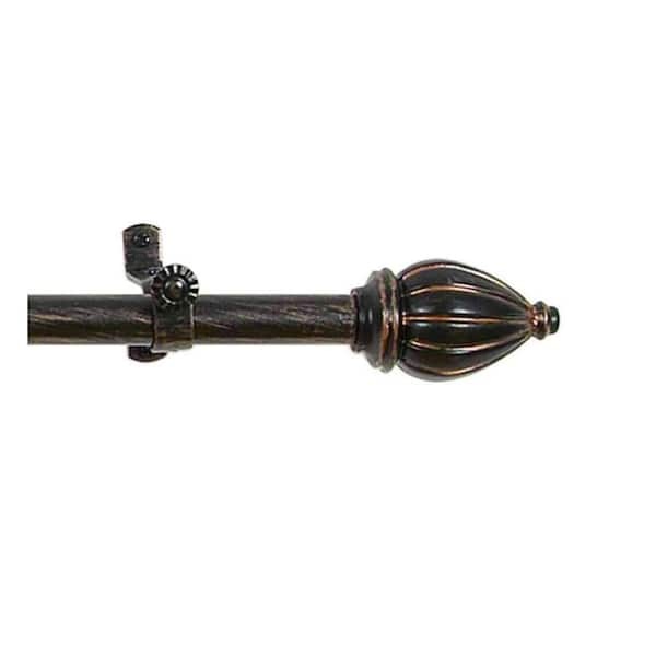 Buono II Lawson Telescoping Single Curtain Rod Kit