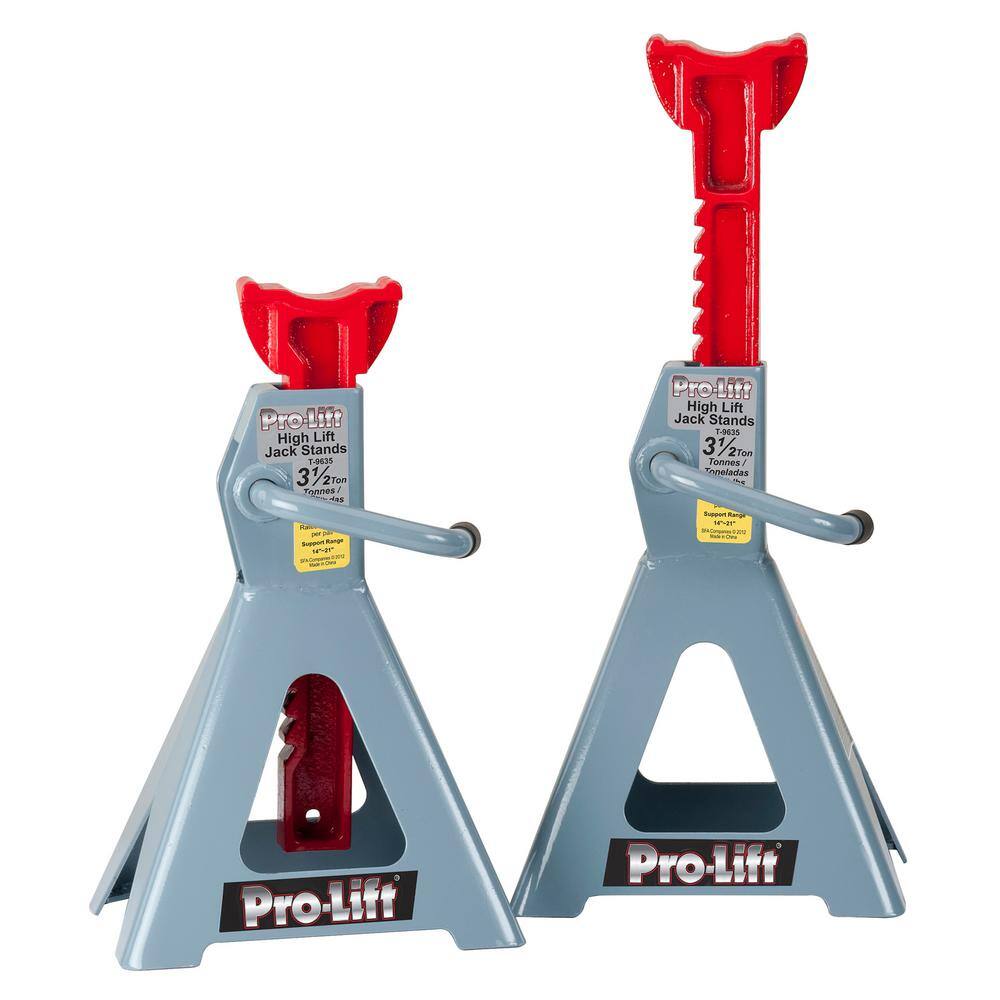 6 Ton 1 Pair BIG RED T46002A Torin Steel Jack Stands Double Locking