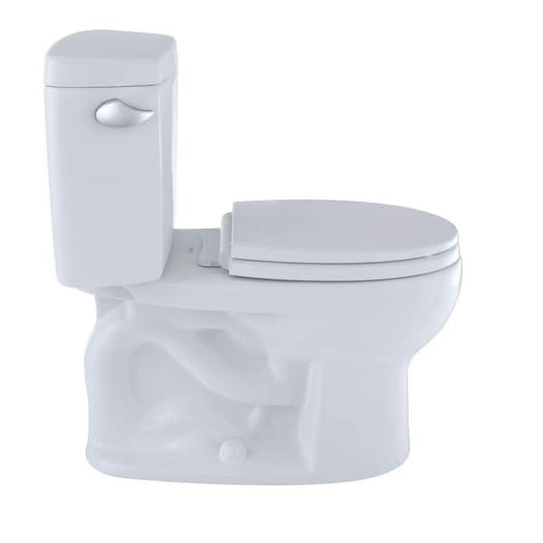 TOTO Drake 2pc 1.6 GPF Single Flush G-max Flushing System Round Toilet in Cotton for sale online