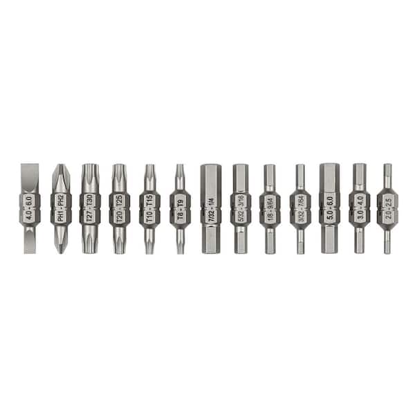 Ultra Driver 26-in-1 Industrial Bit Holder Screwdriver Set (14-Piece)