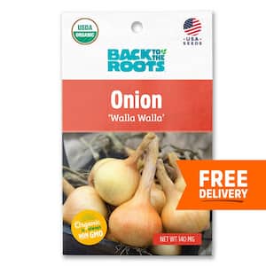 Organic Walla Walla Onion Seed (1-Pack)