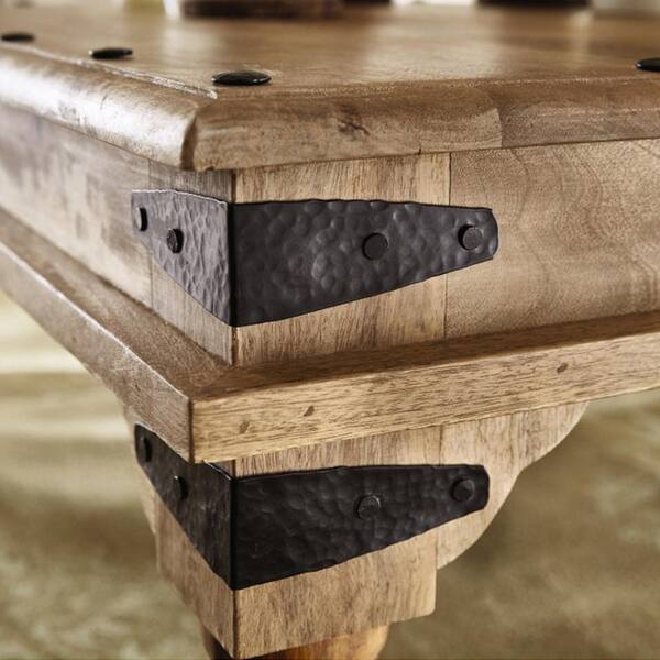 Home Decorators Collection Fields 67 in. Weathered Brown