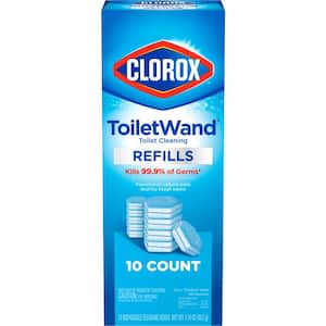 ToiletWand Disinfecting Refills Toilet Bowl Cleaner Disposable Wand Heads (10-Count)