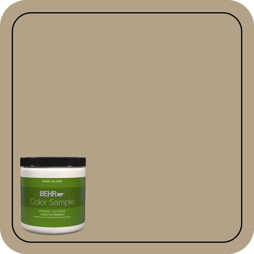 8 oz. Home Decorators Collection #HDC-NT-12 Curly Willow Semi-Gloss Interior/Exterior Paint & Primer Color Sample price history on PriceWatchPro