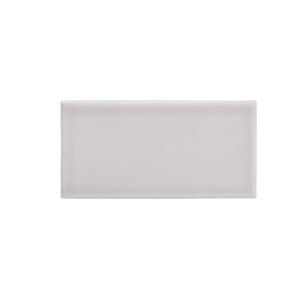 Reviews for Jeffrey Court Weather Grey 3 in. x 6 in. Subway Glossy