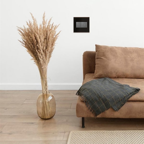 adorne 2 Gang Decorator/Rocker Wall Plate, Oil Rubbed Bronze (1-Pack)