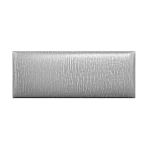 Metallic Silver Queen-Full Upholstered Headboards/Accent Wall Panels