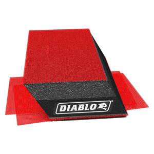 Dual Density Angled Sanding Block With 5 Assorted SandNET Sheets