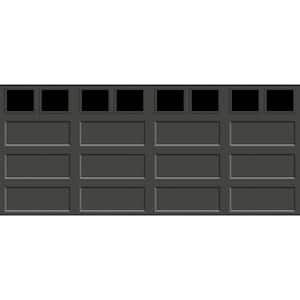 Clopay Bridgeport Steel Extended Panel 16 ft. x 7 ft. Insulated