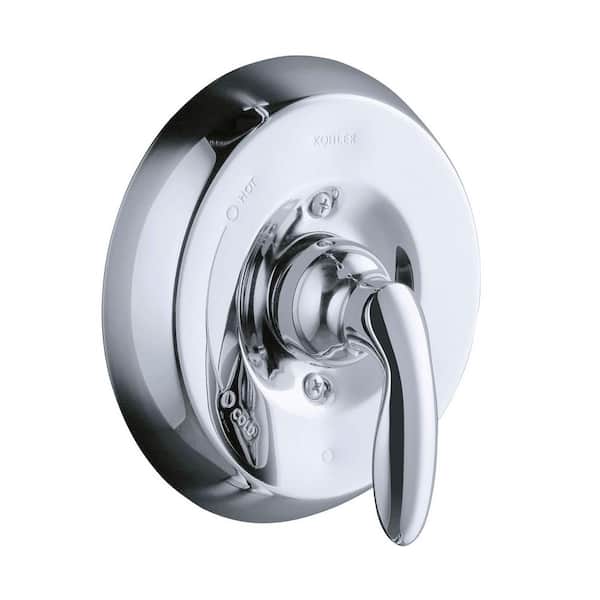 KOHLER Coralais 1-Handle Valve Trim Kit with Lever Handle in Polished Chrome (Valve Not Included)