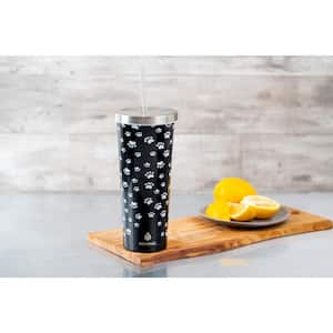 24 oz. BW Paws Stainless Steel Chilly Tumbler