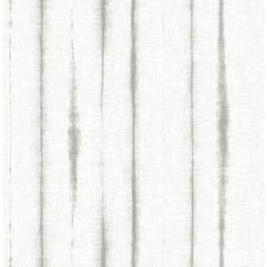 Orleans Grey Shibori Faux Linen Paper Strippable Roll (Covers 56.4 sq. ft.)