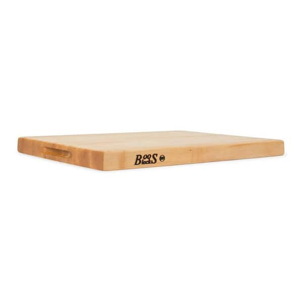 JOHN BOOS 20 in. x 15 in. Rectangular Wood Edge Grain Cutting Board with  Natural Moisture Cream, Maple CB1054-1M2015150 + BWC-3 - The Home Depot