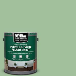 1 gal. #BIC-25 Spring Sprig Low-Lustre Enamel Interior/Exterior Porch and Patio Floor Paint