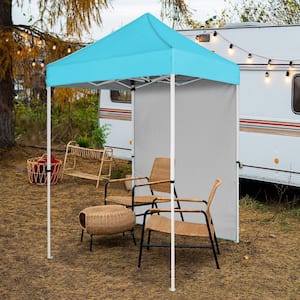 COPES 3枚セット FUN SUN WIN COOS BAY 5 ft. x 5 ft. White Pop Up Canopy Tent with Carry