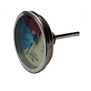 2 in. Stainless Steel Replacement Temperature Gauge