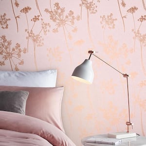 Anthriscus Blush Removable Wallpaper