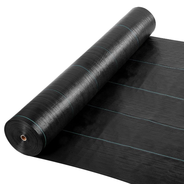 Weed Barrier Fabric Heavy Duty, 13 x 115 ft. 3.5 oz. Landscape Fabric, Woven Weed Blocker Fabrics, Garden Fabrics, Black